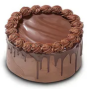 Rotterdam Online Blumenhändler - Schokoladen-Tropfkuchen Blumenstrauß