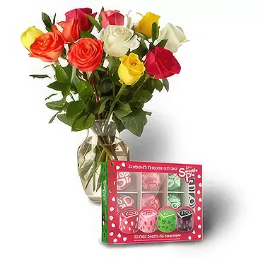 White River bloemen bloemist- Multi Delight Boeket/bloemstuk