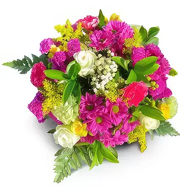 fleuriste fleurs de Niu Blau- Bonheurs roses Bouquet/Arrangement floral