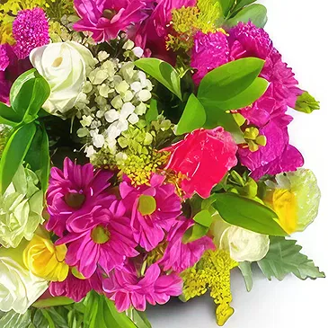fleuriste fleurs de Niu Blau- Bonheurs roses Bouquet/Arrangement floral