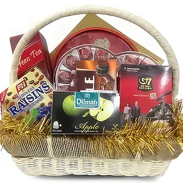 Vietnam flowers  -  Sweet and Savory Delights Gift Basket Flower Bouquet/Arrangement