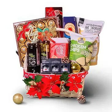 Buangkok flowers  -  Sweet & Salty Christmas Hamper Flower Bouquet/Arrangement