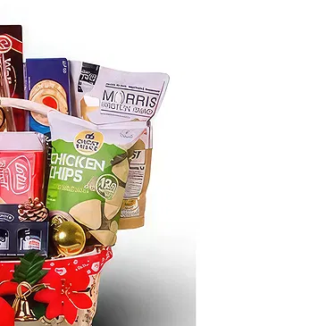 Buangkok flowers  -  Sweet & Salty Christmas Hamper Flower Bouquet/Arrangement