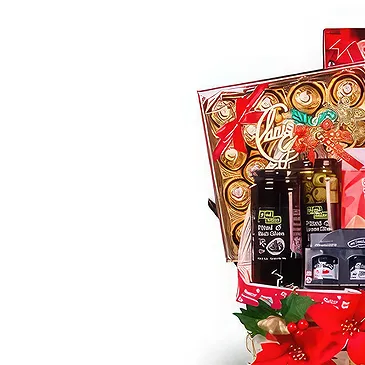 Buangkok flowers  -  Sweet & Salty Christmas Hamper Flower Bouquet/Arrangement
