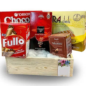 Vietnam flowers  -  Snow Dream - Gift Basket Flower Bouquet/Arrangement