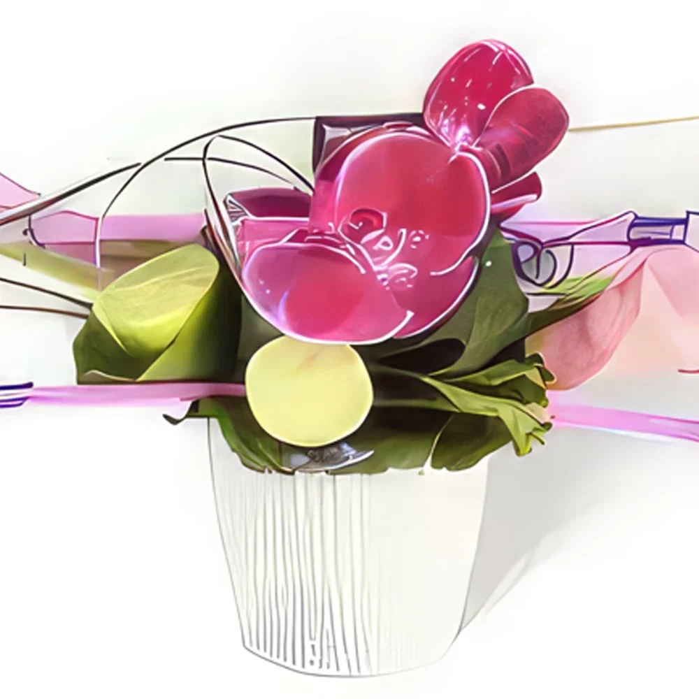 Тарб цветы- Цветочная композиция из куколки Цветочный букет/композиция