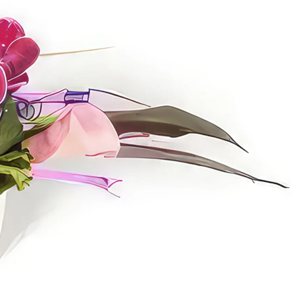 flores Marsella floristeria -  Arreglo floral de crisálida Ramo de flores/arreglo floral