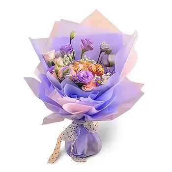 Buangkok flowers  -  Beautiful Purplish Bouquet Flower Delivery