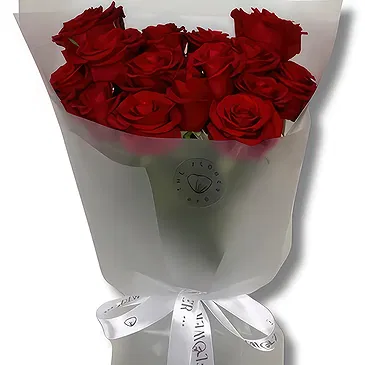 Garhoud flowers  -  Classic Red Roses Bouquet Flower Bouquet/Arrangement