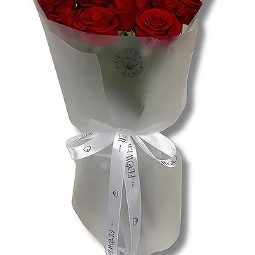 Garhoud flowers  -  Classic Red Roses Bouquet Flower Bouquet/Arrangement