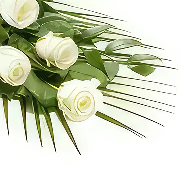 Ajtos Blumen Florist- Traurige Momente Bouquet/Blumenschmuck