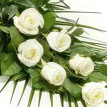 Ajtos Blumen Florist- Traurige Momente Bouquet/Blumenschmuck