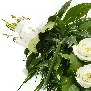 Ajtos Blumen Florist- Traurige Momente Bouquet/Blumenschmuck