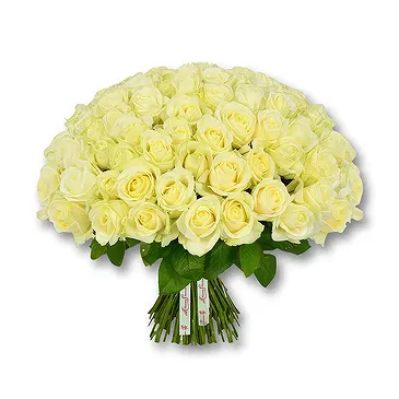 An-Najadah blomster- Klassisk hvite rosebukett Blomsterarrangementer bukett