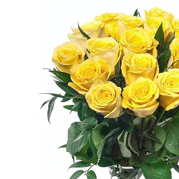 Italy flowers  -  Yellow Roses Bouquet Flower Bouquet/Arrangement