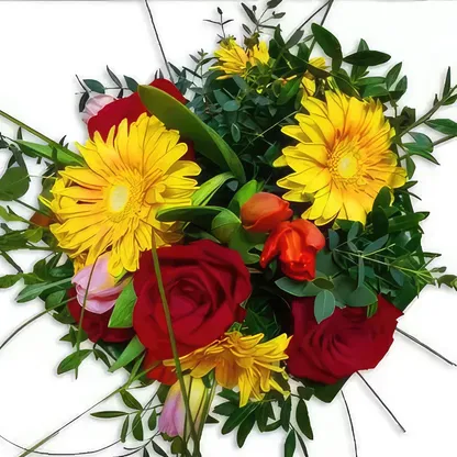 Fornells de la Muntanya blomster-  Blomsterarrangementer bukett