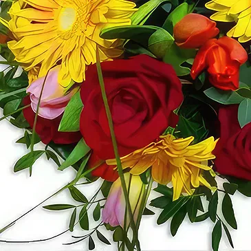 Sevilla flowers  -  Colourful love bouquet Flower Bouquet/Arrangement