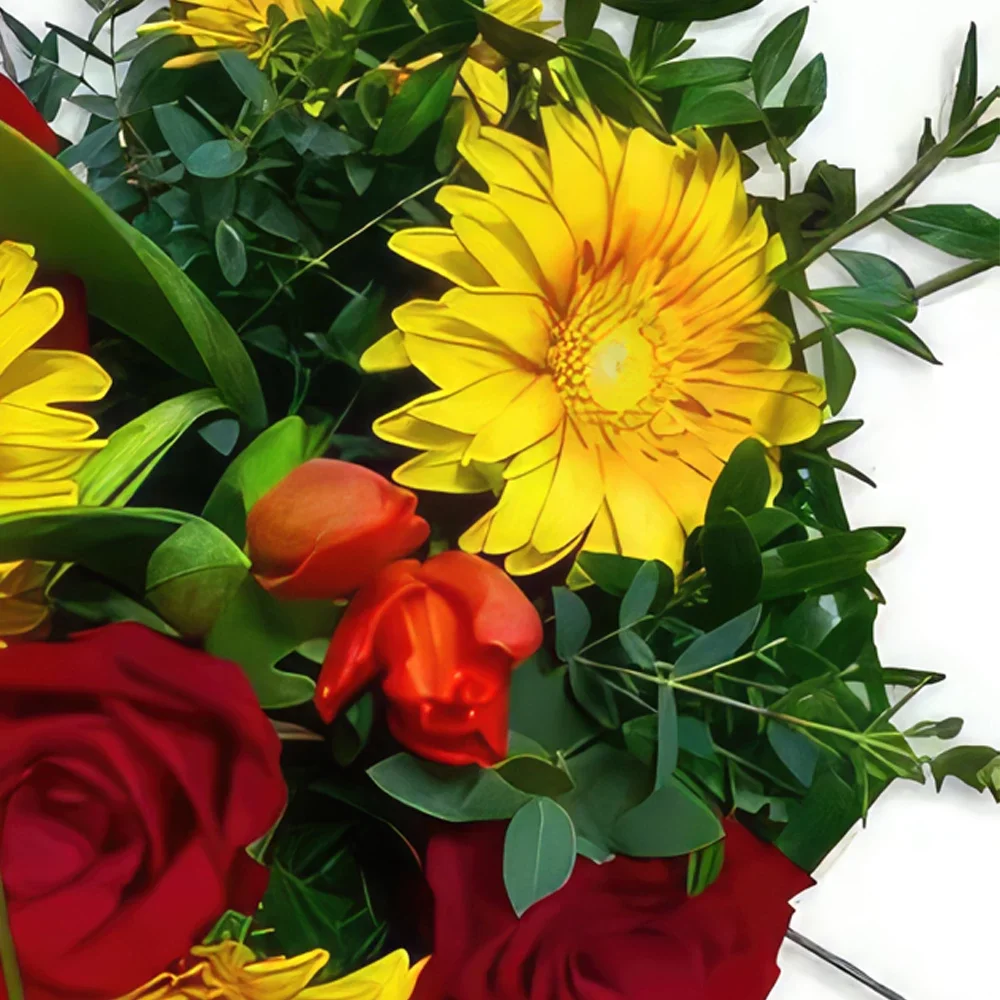 Μαγιόρκα λουλούδια- Πολύχρωμο μπουκέτο αγάπης Μπουκέτο/ρύθμιση λουλουδιών