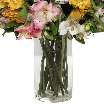 Greece flowers  -  Multicolored Alstroemeria Bouquet Flower Bouquet/Arrangement