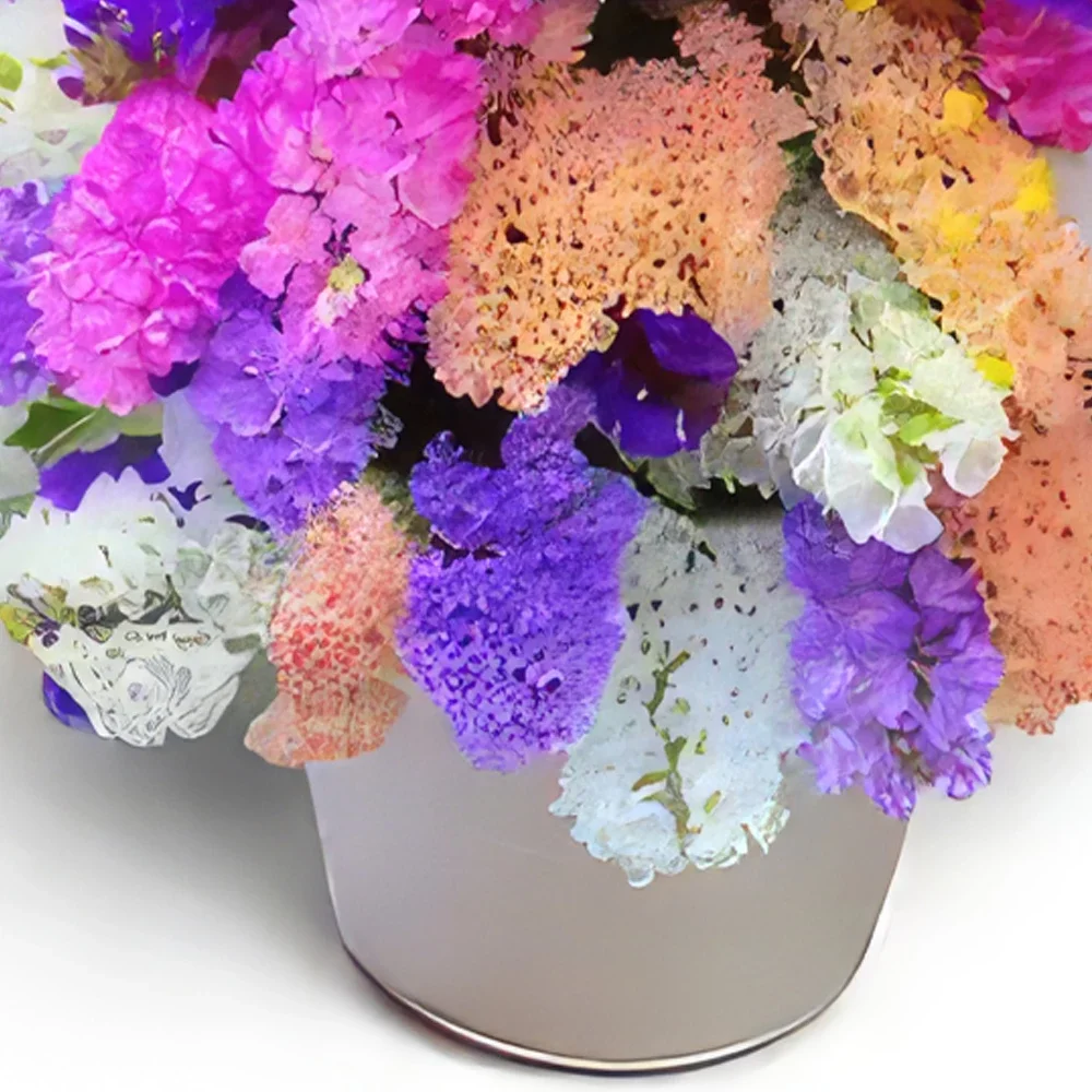 Ибиса цветя- Цветни вибрации Букет/договореност цвете