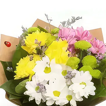 Blatec bloemen bloemist- Een kleurrijke zomer Boeket/bloemstuk
