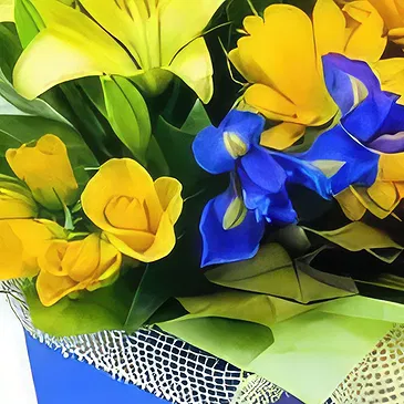 Madeira bloemen bloemist- Happy Face Boeket/bloemstuk