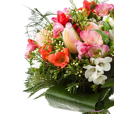 Oman flowers  -  Radiant Lilies Flower Bouquet/Arrangement