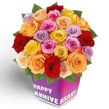 United Arab Emirates flowers  -  Colorful Petals Flower Delivery