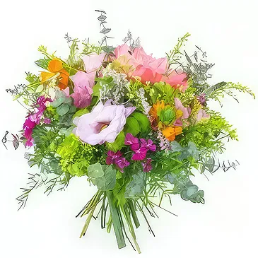Le François flowers  -  Colorful rustic bouquet Geneva Flower Bouquet/Arrangement