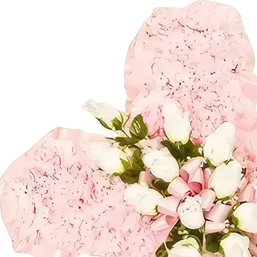 Cala Llonga flowers  -  Solace In Cross Flower Bouquet/Arrangement