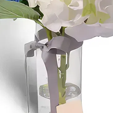 Dubai flowers  -  Cool Blue Flower Bouquet/Arrangement