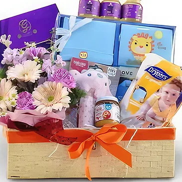 Buangkok flowers  -  Baby Care Packaging Flower Bouquet/Arrangement
