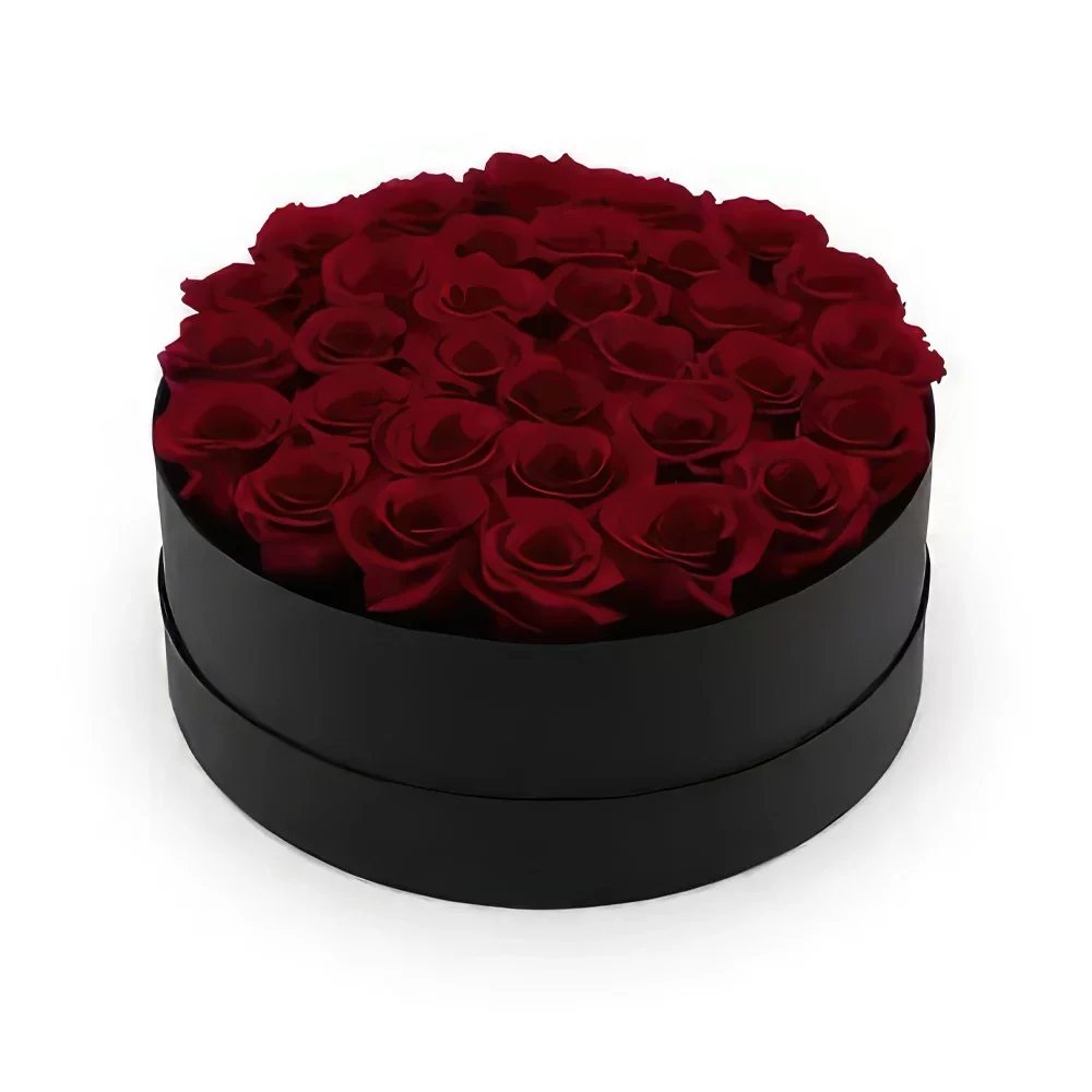 Μπράντφορντ λουλούδια- Κατακόκκινα τριαντάφυλλα Μπουκέτο/ρύθμιση λουλουδιών