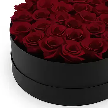 Taunton flowers  -  Crimson Roses Flower Bouquet/Arrangement