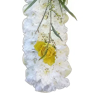 Kenya flowers  -  Cross Funeral Wreath Flower Bouquet/Arrangement