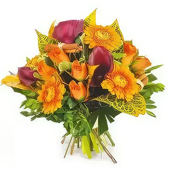 France flowers  -  Crunchy orange bouquet Flower Delivery