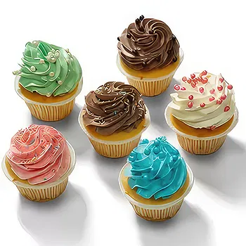 Amsterdam flowers  -  Cupcakes 'Color' Flower Delivery