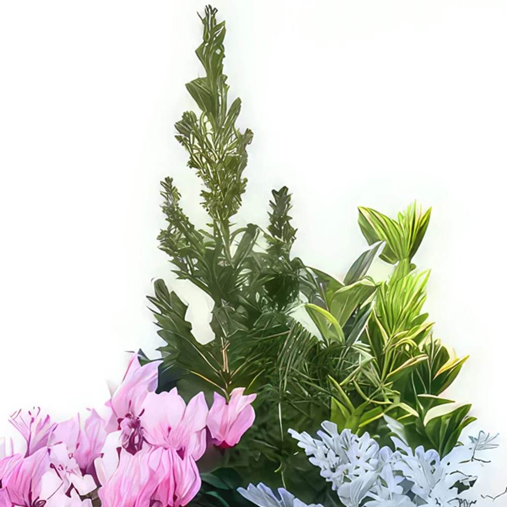 fiorista fiori di bordò- Tagliare piante da esterno Bouquet floreale