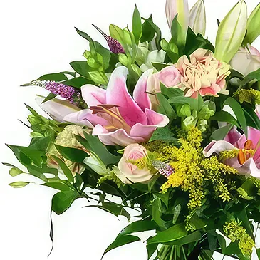 Luton flowers  -  Blushful Flower Bouquet/Arrangement