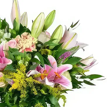 Luton flowers  -  Blushful Flower Bouquet/Arrangement