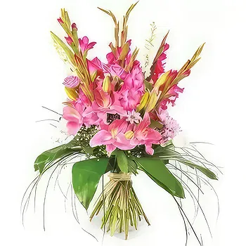 France flowers  -  Dazzling pink flower bouquet Delivery