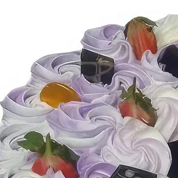 Yatta flowers  -  Mixed Forest Cake Flower Bouquet/Arrangement