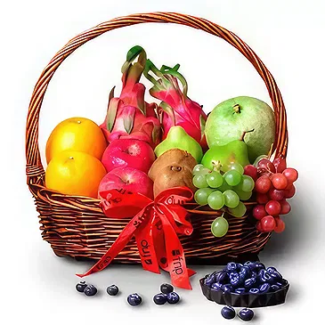 Buangkok flowers  -  Joyful Basket Flower Bouquet/Arrangement