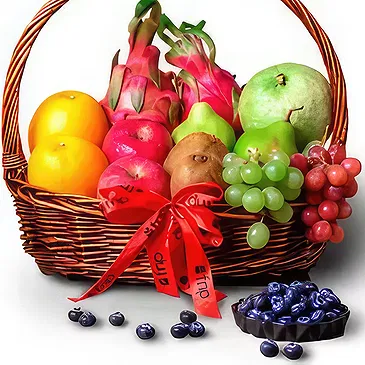 Buangkok flowers  -  Joyful Basket Flower Bouquet/Arrangement