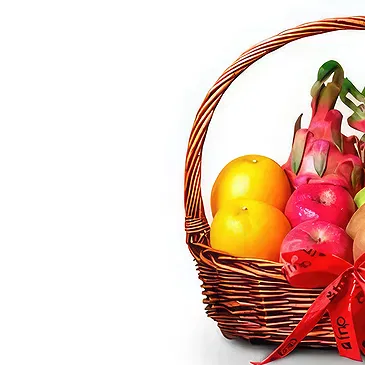 Buangkok flowers  -  Joyful Basket Flower Bouquet/Arrangement