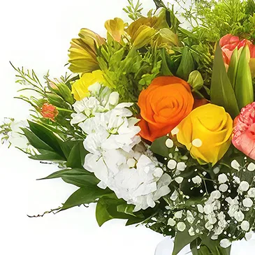 Amsterdam-Zuidoost flowers  -  Delightful Love Flower Bouquet/Arrangement