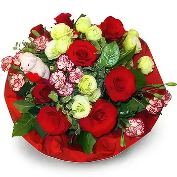 Poland flowers  -  Red Arrangement Flower Delivery
