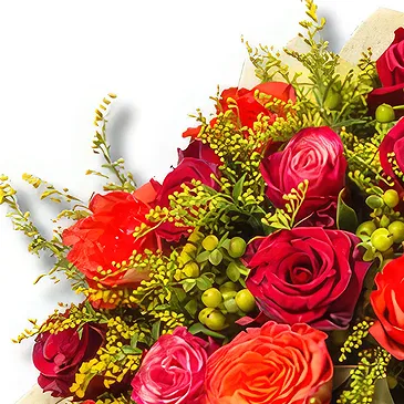 Wien Blumen Florist- Deluxe Rosen Mix Bouquet/Blumenschmuck