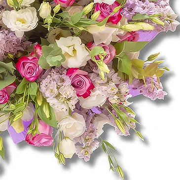 Klein-Wien Blumen Florist- Deluxe Flieder Bouquet/Blumenschmuck
