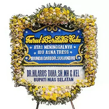 Semarang blomster- Begravelsestrykkeriet Blomst buket/Arrangement